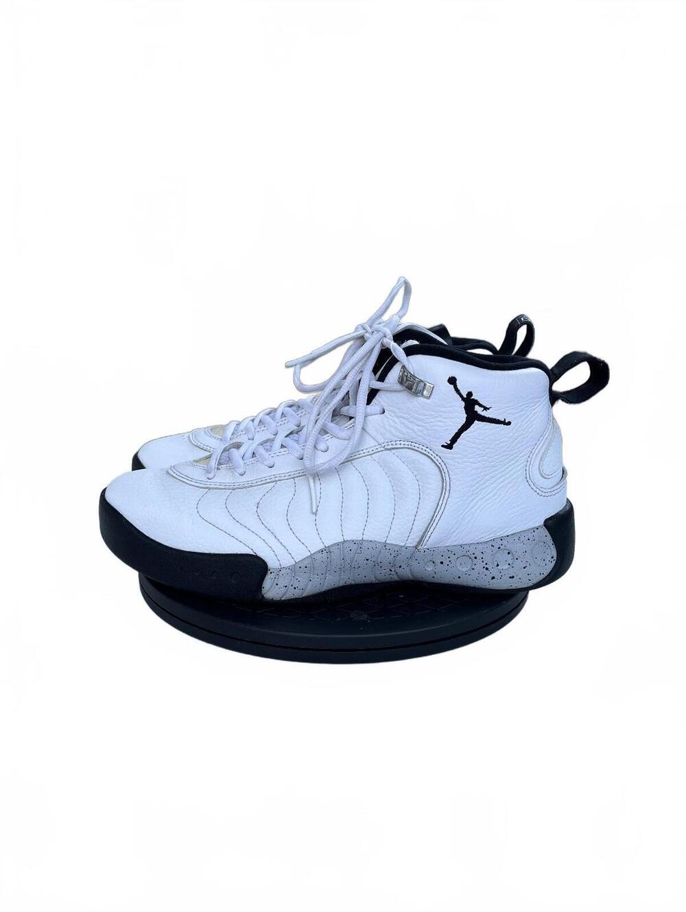 Mens Nike Air Jordan Jumpman Pro White Black Basketball Shoes Size 8